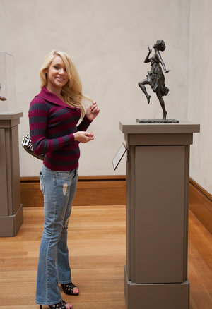 18 year old girl Kim Kennedy takes a cumshot in mouth during BDSM sex